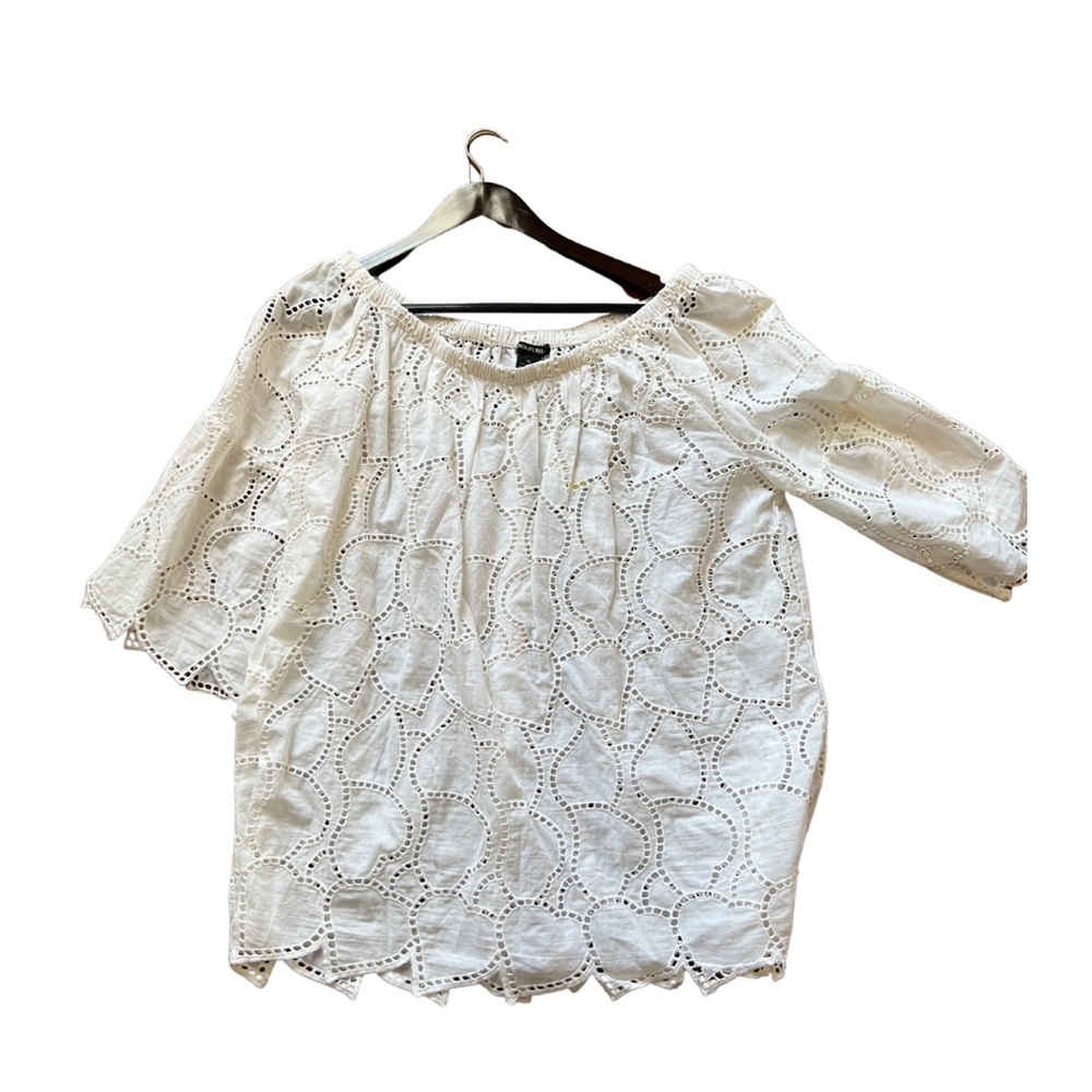 White heart blouse